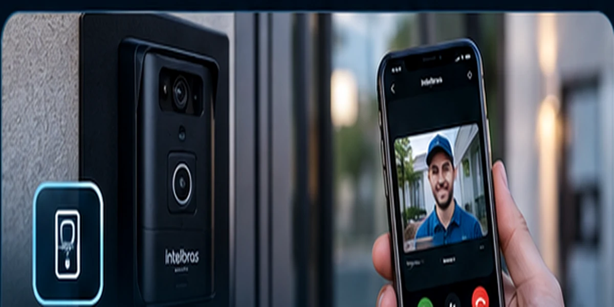 Interfone inteligente com atendimento pelo celular